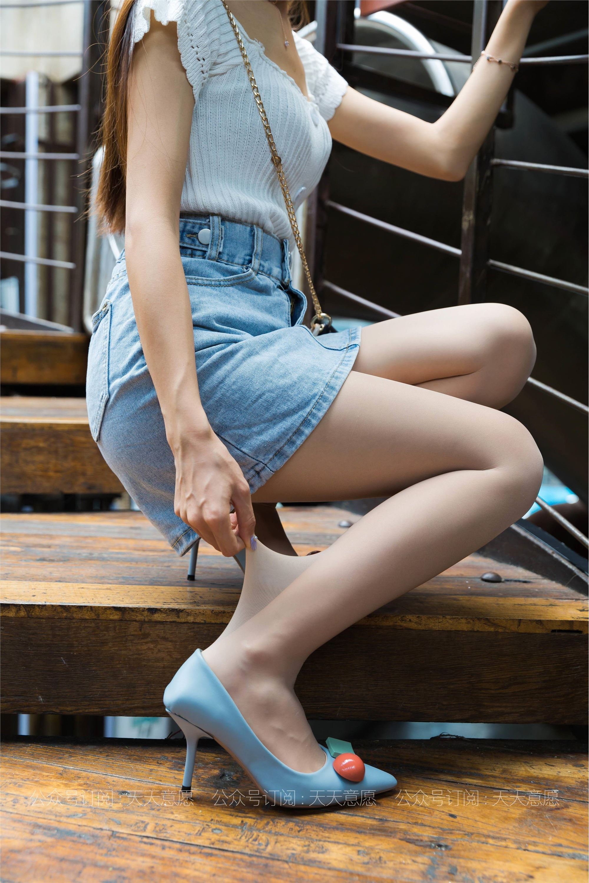 IESS异思趣向 - 模特：美子《玩滑滑梯》